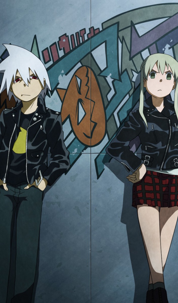 Парень и девушка из аниме Пожиратель душ