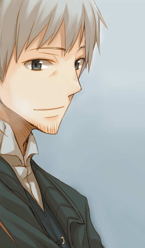 Парень и девушка из аниме Волчица и пряности