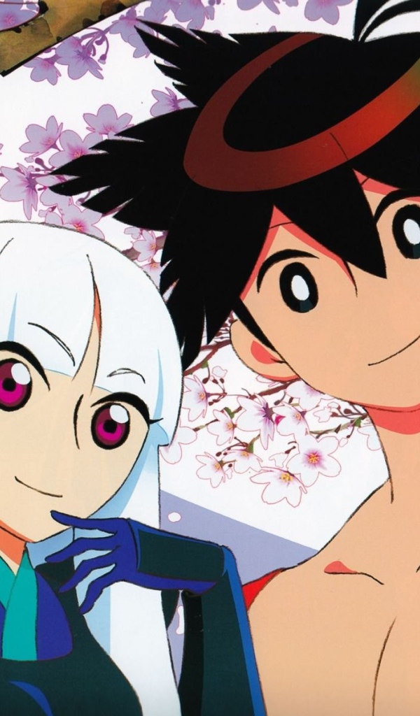 Парень и девушка из аниме Истории мечей