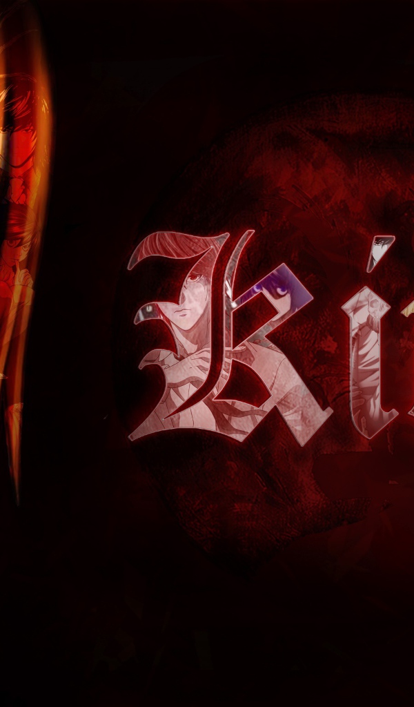 Персонаж Кира из аниме Тетрадь смерти