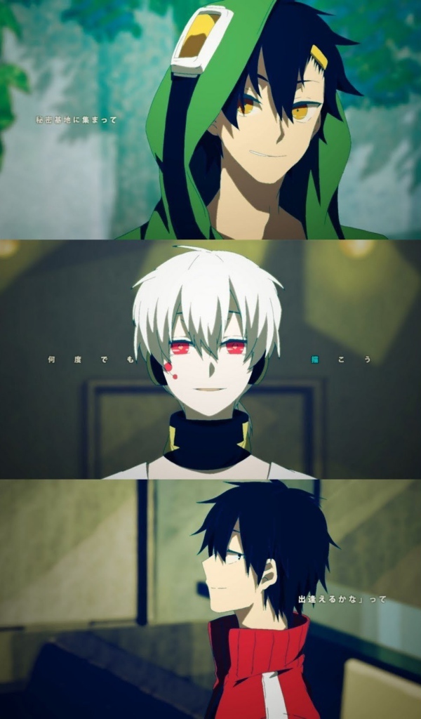 Персонажи манги аниме Kagerou Project