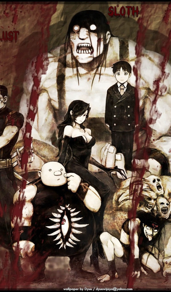 Персонажи из аниме Стальной алхимик