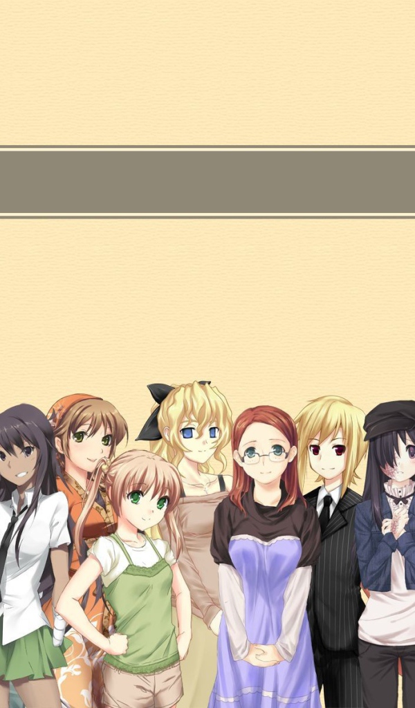 Персонажи аниме Девушки-инвалиды