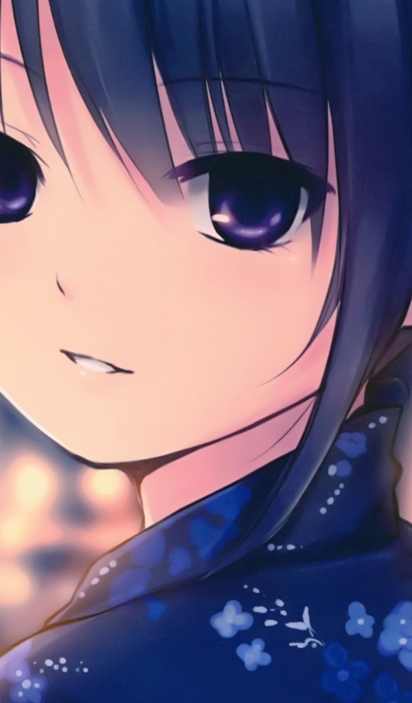 Милая девушка аниме Coffee-Kizoku