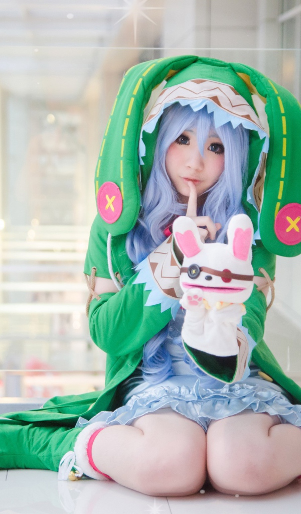 Милая гейша из аниме Date A Live