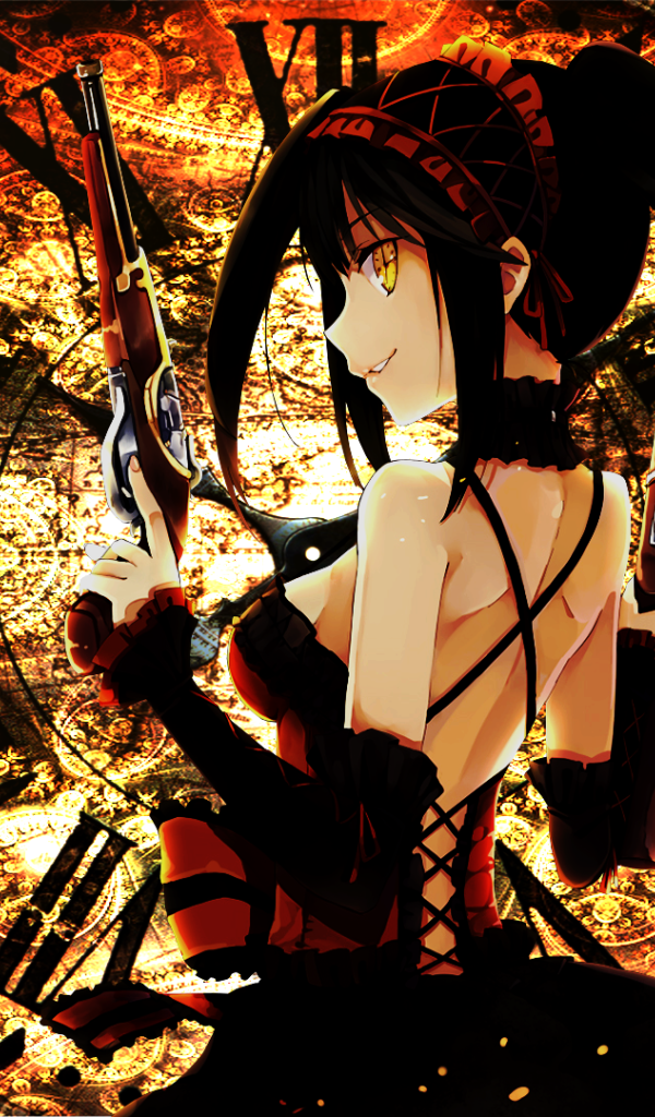 Опасная девушка из аниме Date A Live