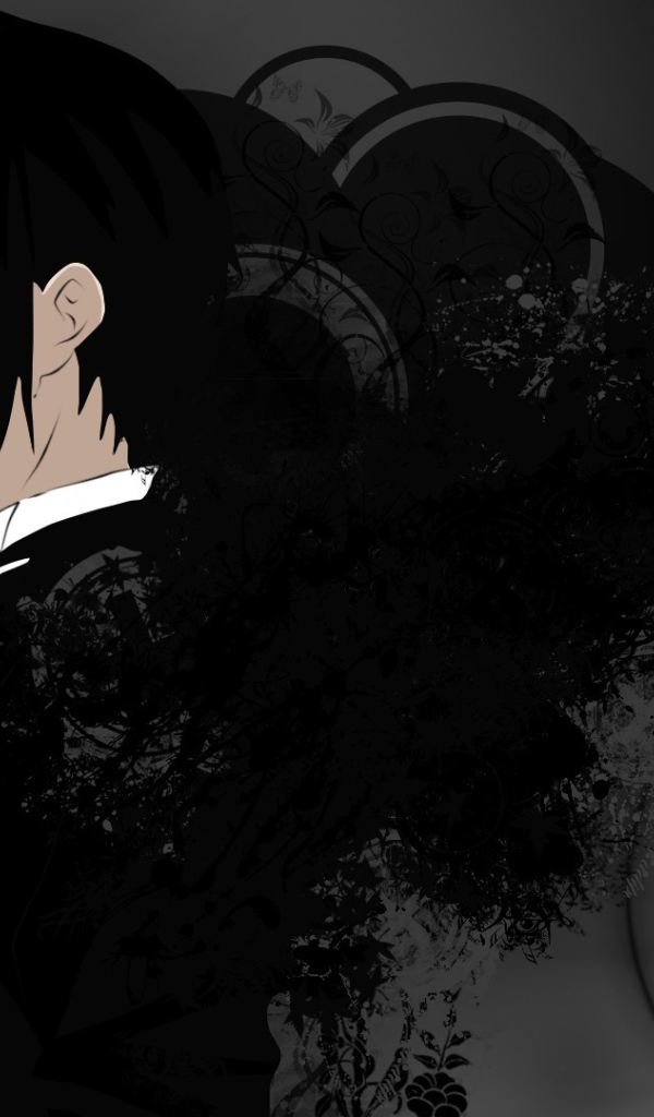 Темный герой аниме Black Butler