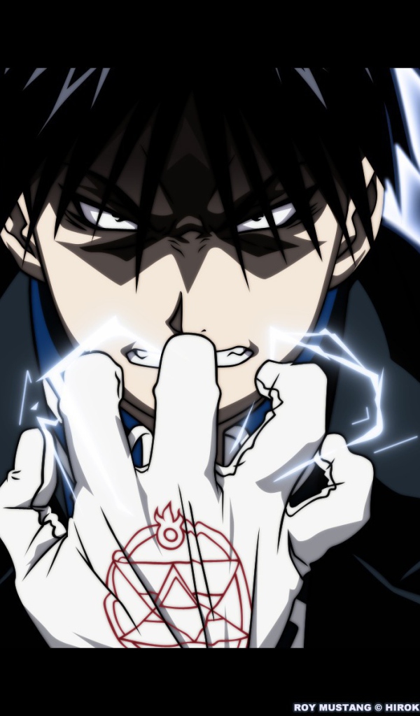 Темный герой аниме Стальной алхимик