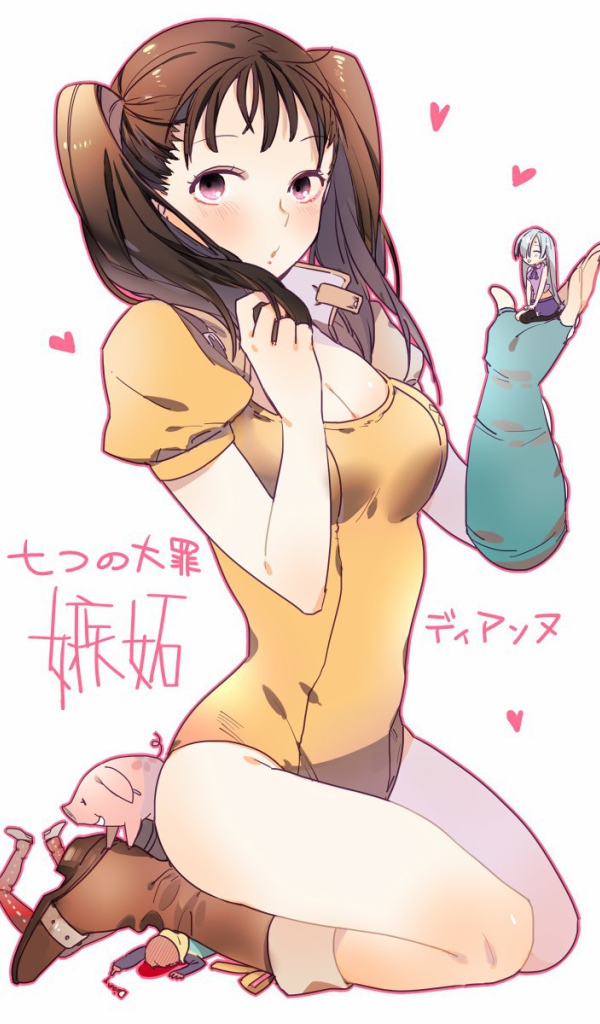 Диана из аниме Nanatsu no Taizai