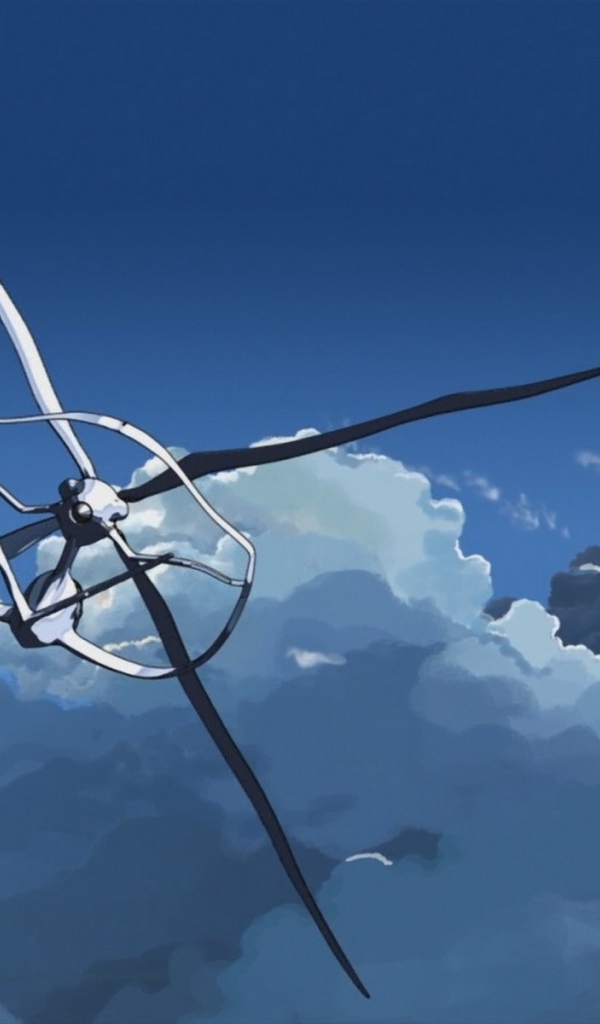 Дрон из аниме За облаками