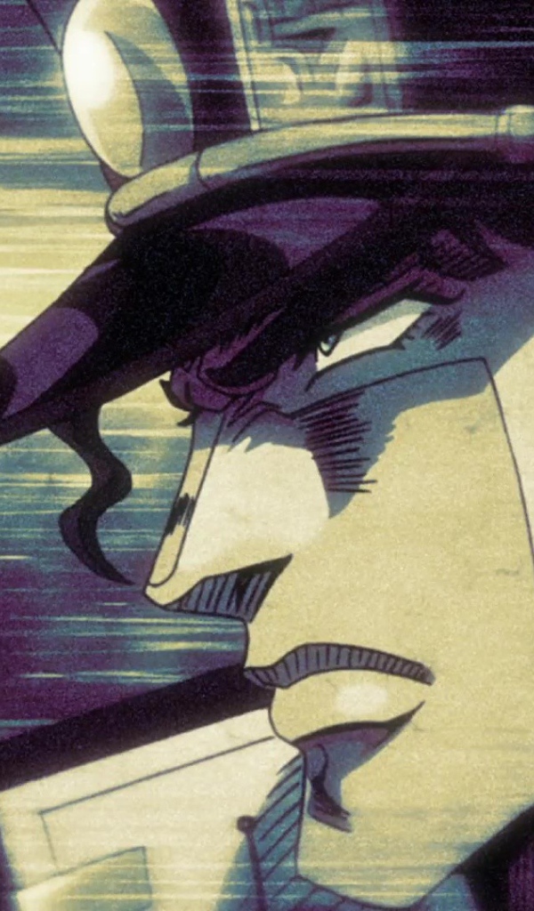 Джотаро в аниме Приключения Джоджо