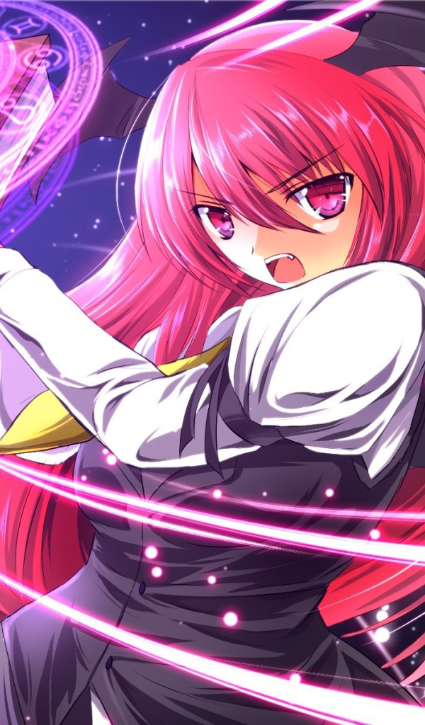 Чародейка аниме с магической книгой