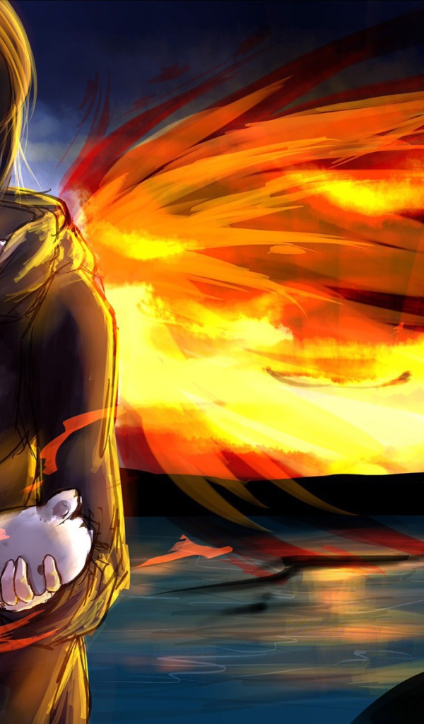 Огненный ангел в аниме Tokyo Ghoul