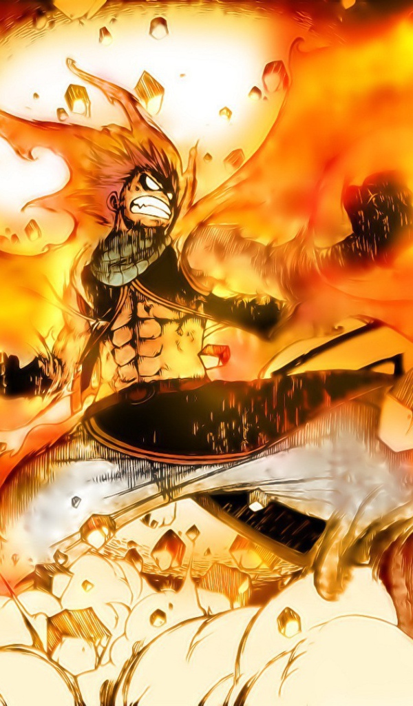 Огненный демон в аниме Сказка о хвосте феи