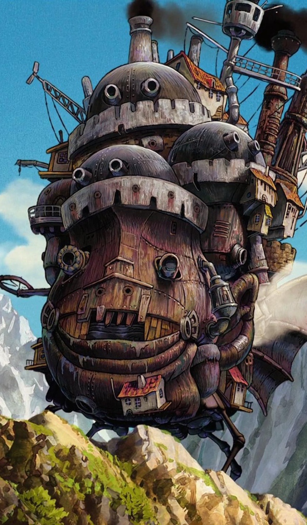 Летающий корабль в аниме Тоторо