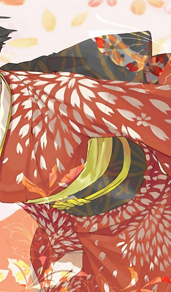 Девушка Хината Хьюга из аниме Наруто