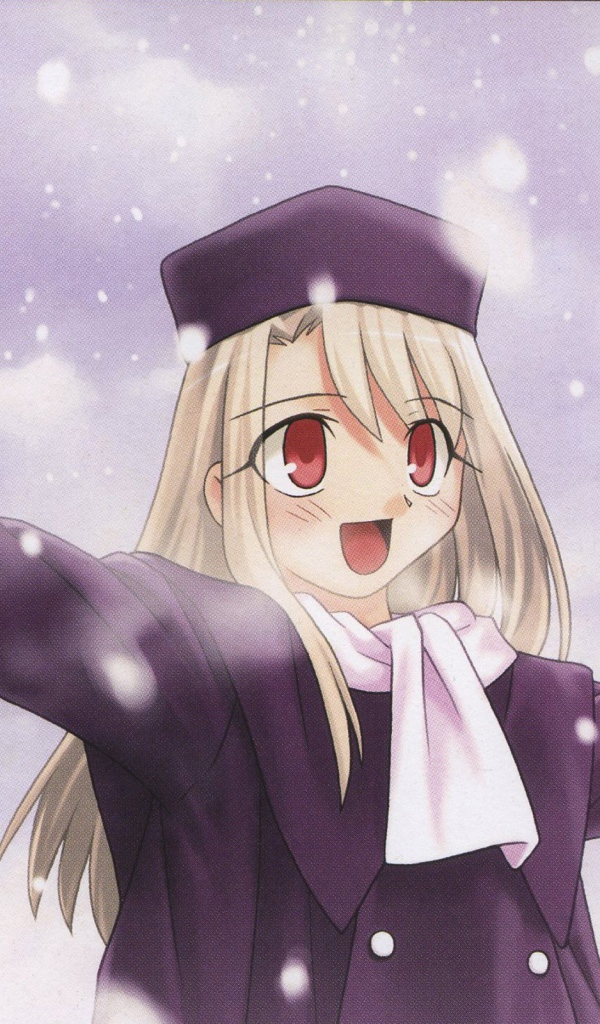 Девушка из аниме Illyasviel von Einzbern