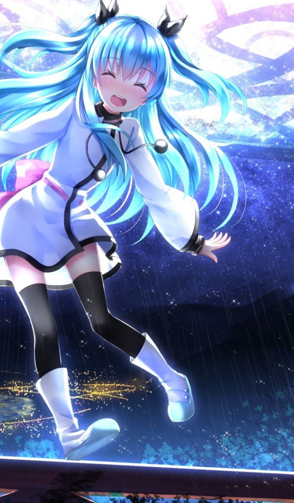 Девушка из аниме Метод Небес