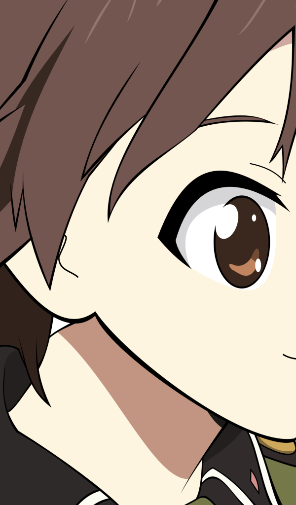 Девочка из аниме Звуки небес