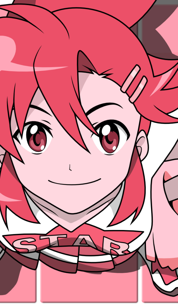 Девушка из аниме Tengen Toppa Gurren Lagann