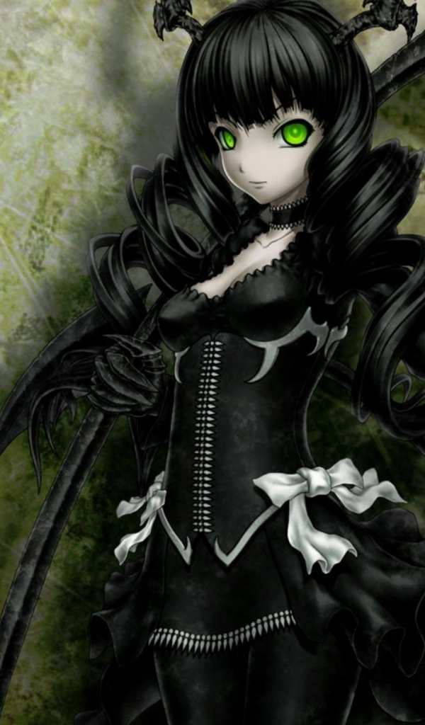 Девушка аниме мастер смерти