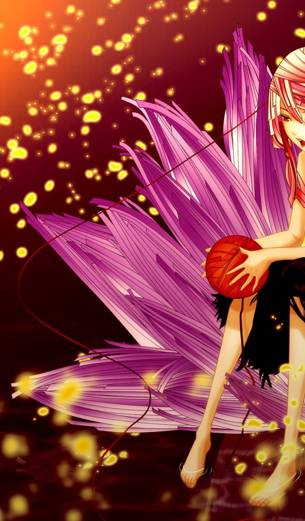 Девушка в цветке, аниме Корона грешника