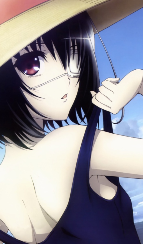 Девушка в шляпе из аниме Another