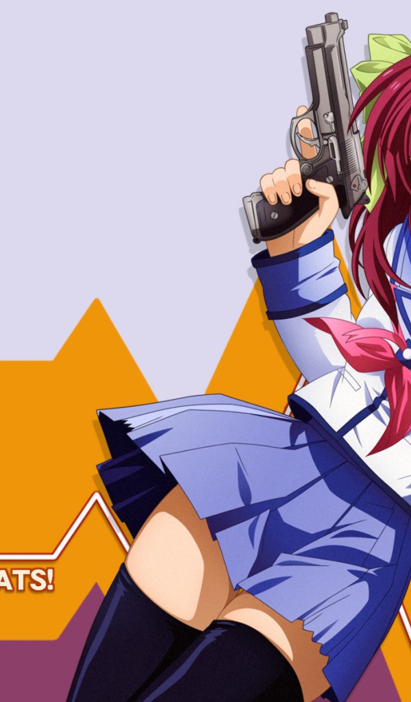 Девушка с пистолетом, аниме Ангельские ритмы