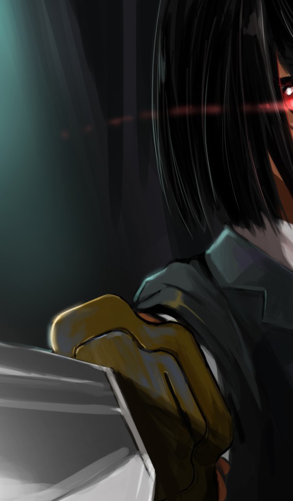 Девушка с мечом в аниме Дюрарара!!