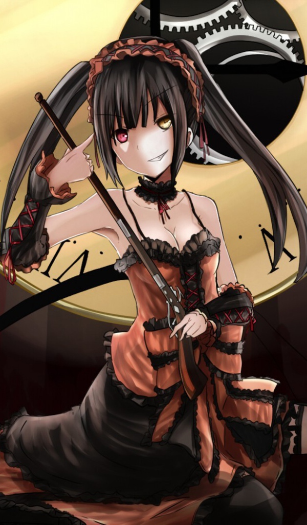 Девушка с оружием, аниме Date A Live