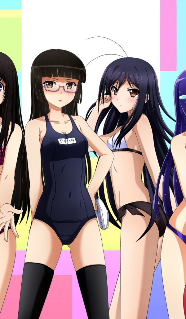 Девушки персонажи аниме Сумеречная дева и амнезия