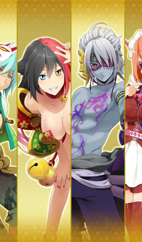 Девушки персонажи аниме Onigirl