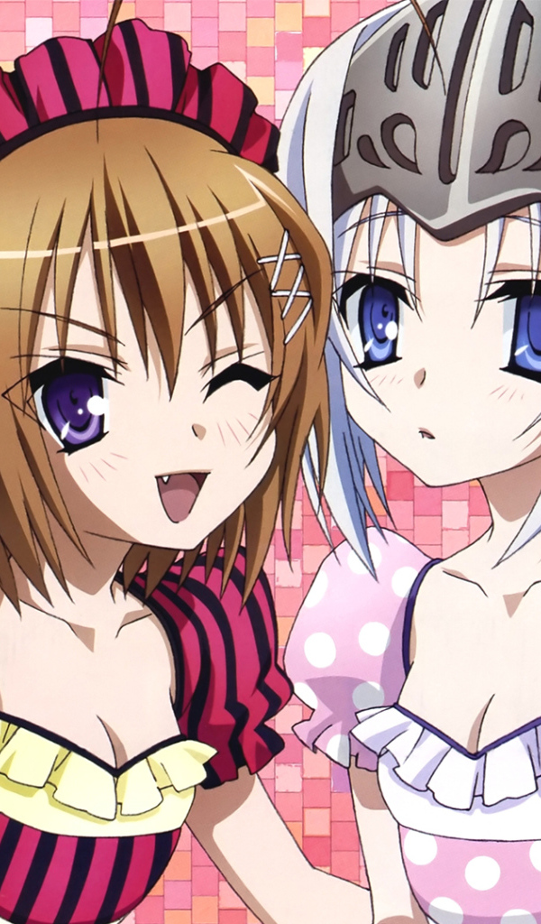 Девушки из аниме Уж не зомби ли это