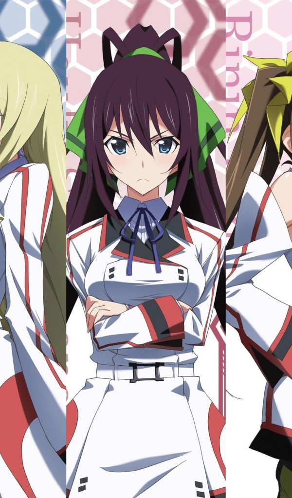 Девушки из аниме Infinite Stratos