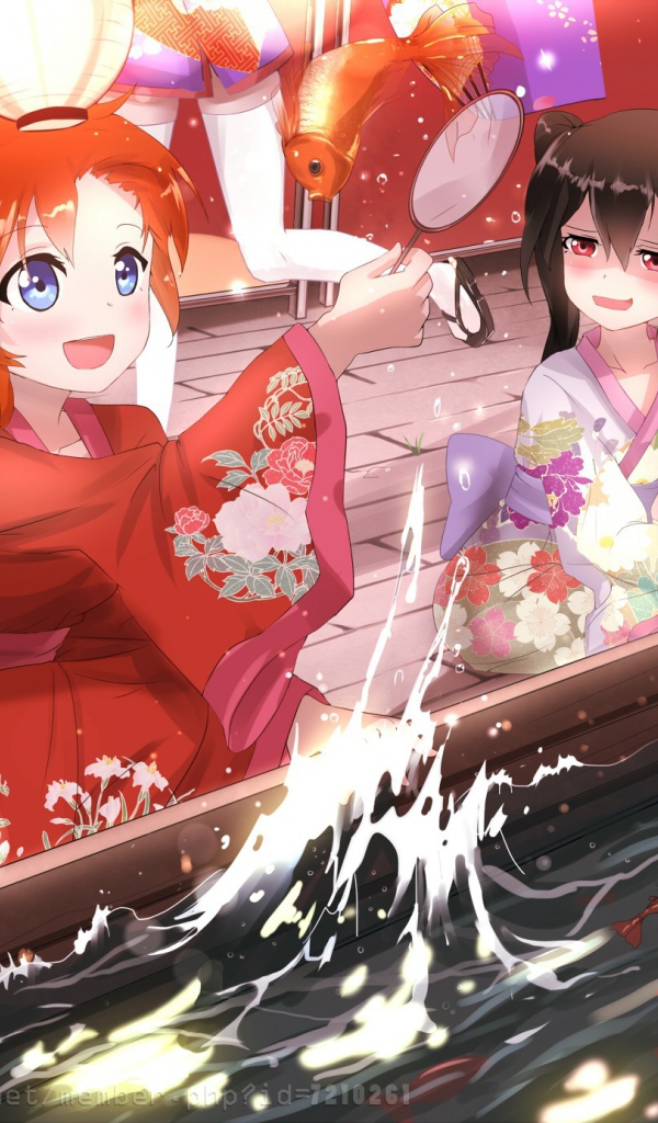 Девушки в аниме Унесённые призраками