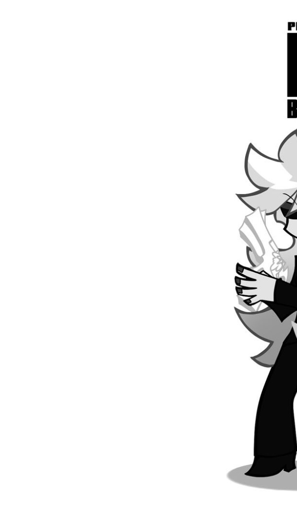 Девушки в черном из аниме Anarchy Panty