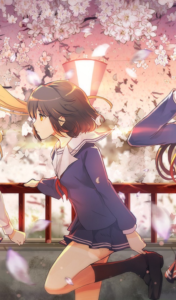 Девушки в саду сакур, аниме Как создать скучную героиню