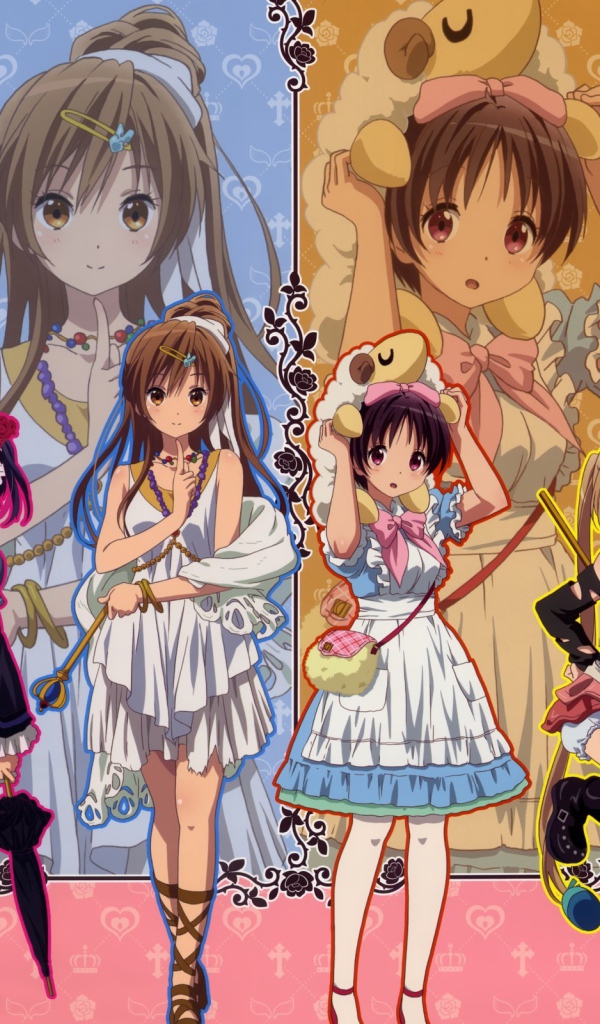 Девушки из аниме Чудачество любви не помеха