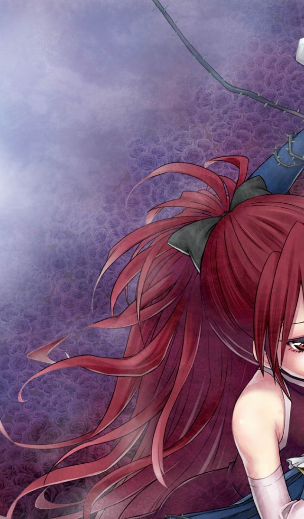 Девушки под луной в аниме Mahou Shoujo Madoka Magica