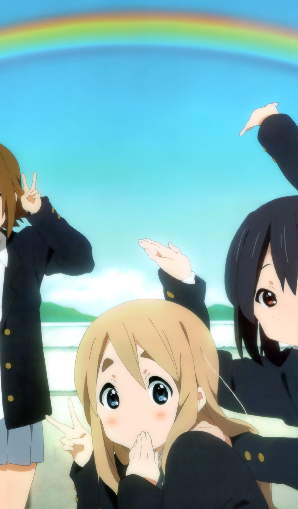 Девушки под радугой, аниме K-ON