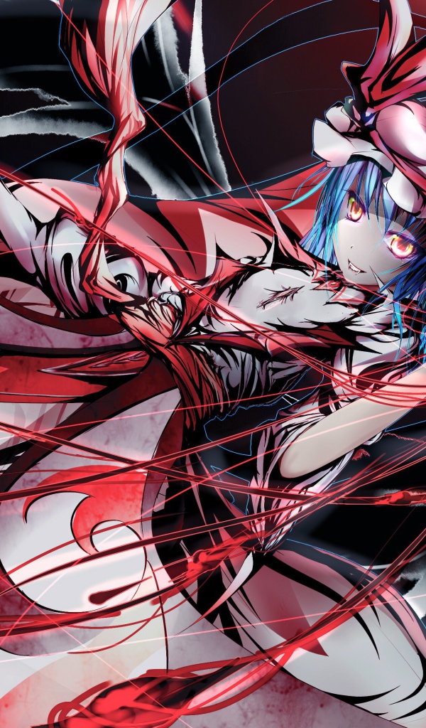 Мрачная девушка аниме Remilia Scarlet