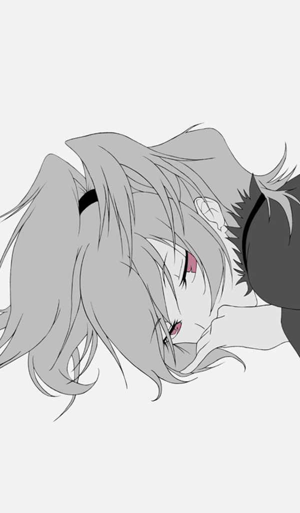 Серая девушка аниме Дюрарара!!