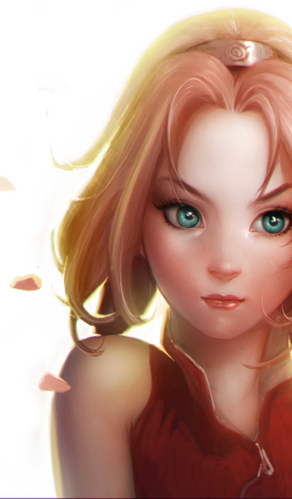 Зеленоглазая героиня аниме Сакура Харуно