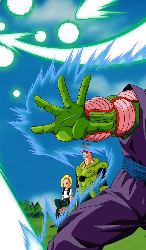 Зеленый монстр в аниме Dragon Ball