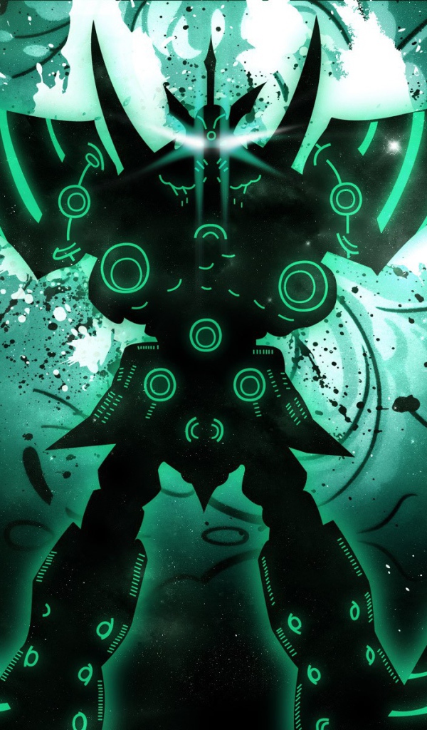 Зеленый робот в аниме Тэнгэн Топпа Гуррен-Лаганн