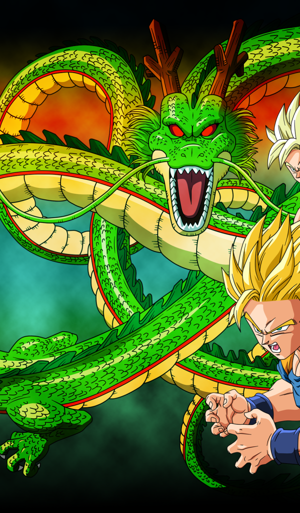 Зеленый дракон, аниме Dragon Ball Z
