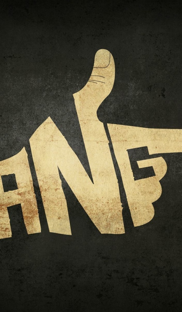 Рука надпись, аниме Ковбой Бибоп