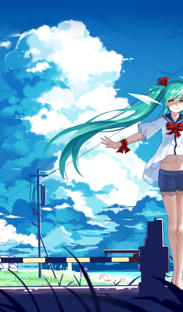 Хатсуне Мико девушка аниме