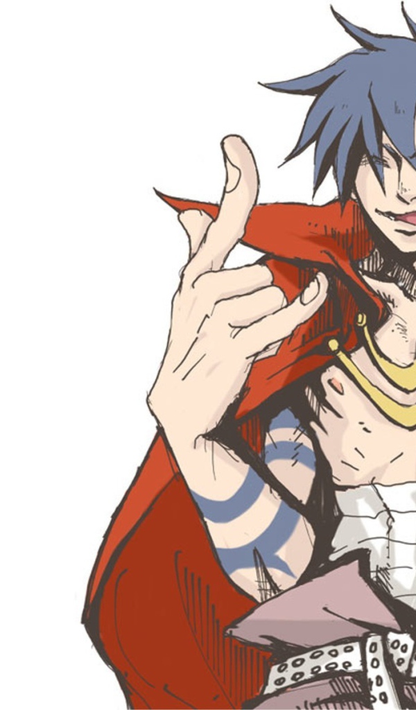 Герой аниме Гуррен-Лаганн