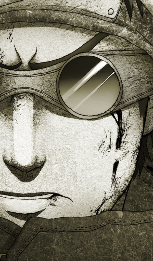 Герой аниме в очках от солнца, Naruto Shippuuden